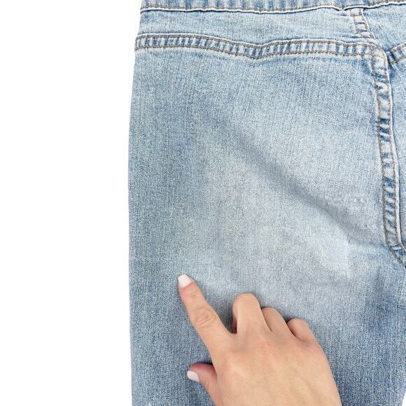 Vintage Y2K Tommy Hilfiger Jeans Capri Jeans Sz 26 - Picture 5 of 5